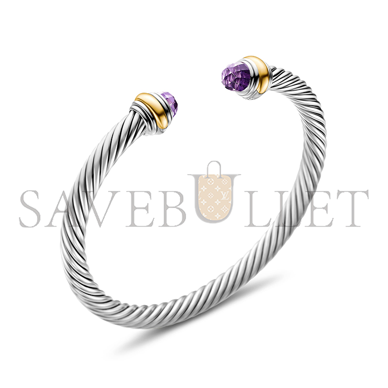 DAVID YURMAN CLASSIC CABLE BRACELET 5MM B12381 S4AAM
